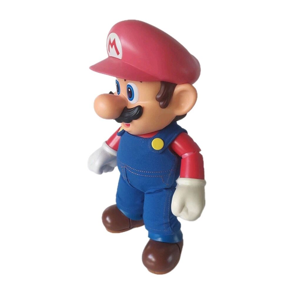 Nintendo It's Me Super Mario 12" Inch Talking Mario Big Figure 2020 Jakks TESTED